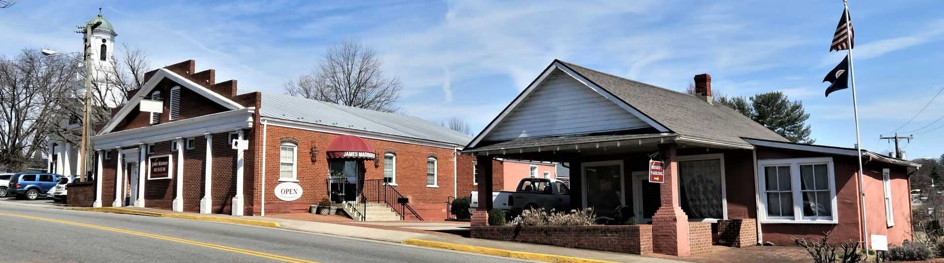 James Madison Museum of Orange County Heritage website