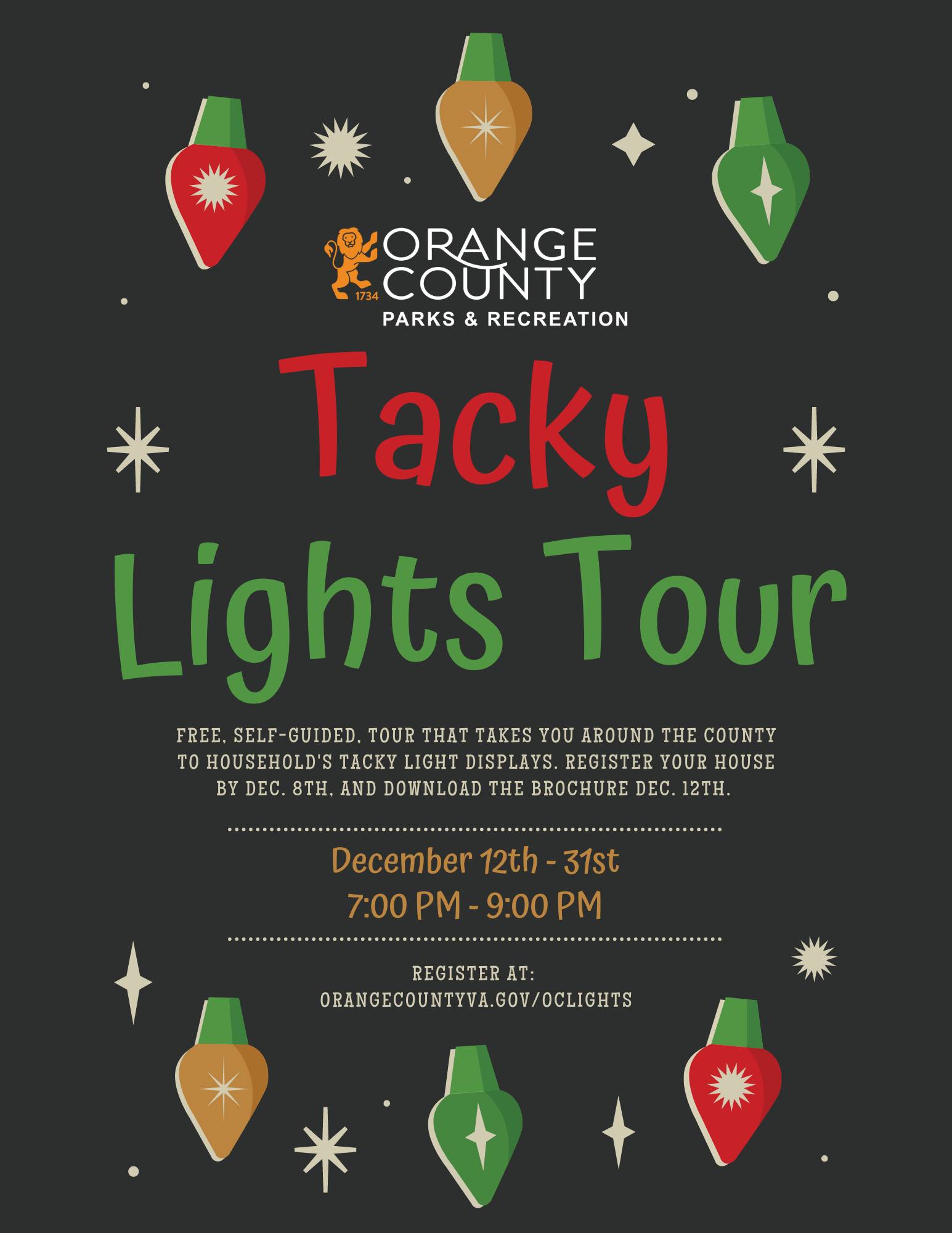 Orange County, Virginia is your Holiday Headquarters! · Visit Orange
